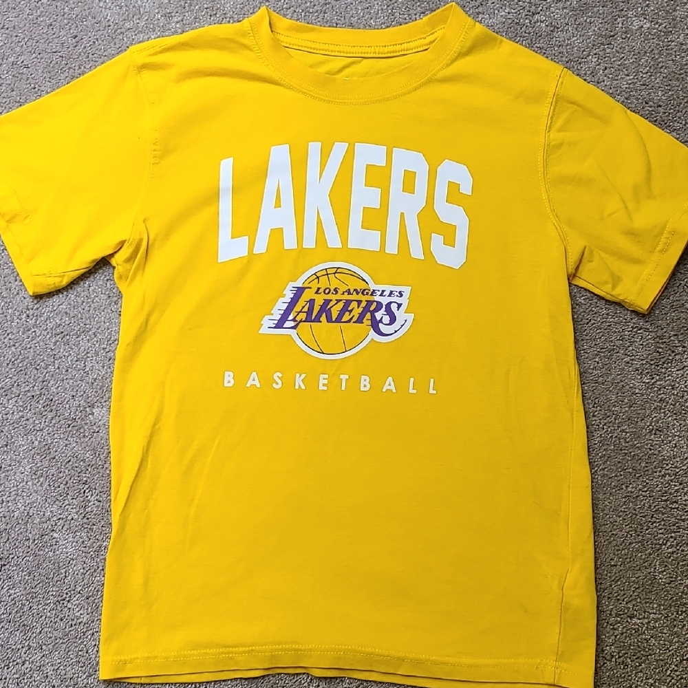 NBA Lakers Youth Gold Tee